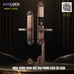 Alternative view of Khóa Cửa Tân Cổ Điển Avolock AC 994L – Đẳng Cấp, Sang Trọng Và Bảo Mật Chuẩn Châu Âu