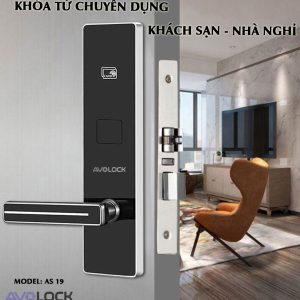 Alternative view of Giải Pháp Khóa Thẻ Từ Chuyên Dụng Cho Khách Sạn, Nhà Nghỉ – Avolock AS-19