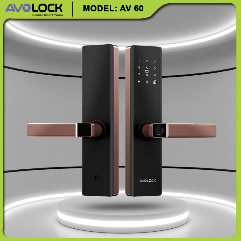 Khóa vân tay cho cửa thông phòng Avolock AV60