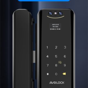 Alternative view of Khóa Cửa Kính Thông Minh Avolock AK28 – Giải Pháp Bảo Vệ Hiện Đại Cho Văn Phòng Và Nhà Ở