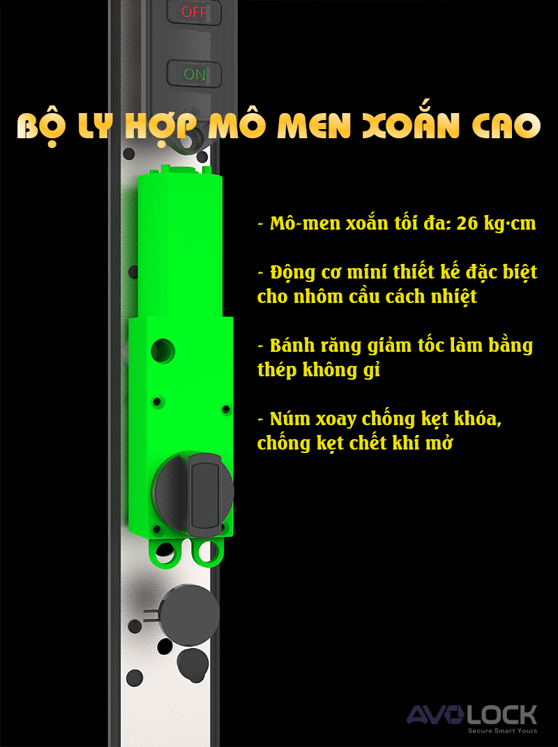 Avolock AN 390 – Khóa Vân Tay Siêu Mỏng Chống Nước, Mở Khóa Bằng Khuôn Mặt - Ảnh 5
