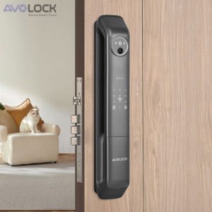 Alternative view of Avolock AL 80FRVT – Khóa cửa thông minh tích hợp WiFi, vân tay 3D, mã hóa AES