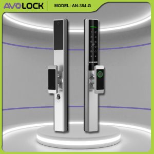 Giới Thiệu Khóa Vân Tay Cửa Nhôm Tay Nắm Dọc Avolock AN-384-G