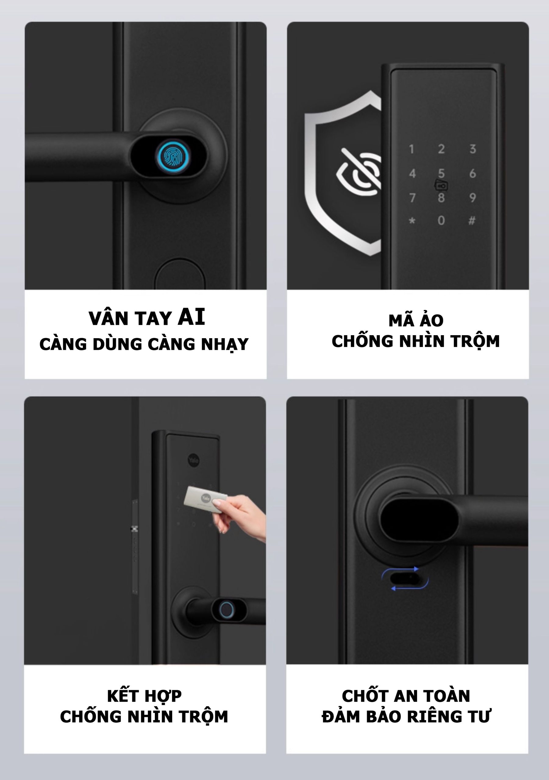 Khóa Cửa Vân Tay Avolock AV 67 - Mẫu khóa cửa luôn được khách hàng tin dùng - Ảnh 2