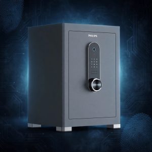 Két Sắt Vân Tay Philips SBX501-4C0 (54kg, Chống Cháy)
