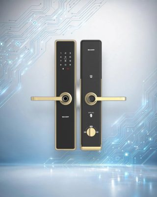 Khóa Vân Tay Cao Cấp Sharp A1-B