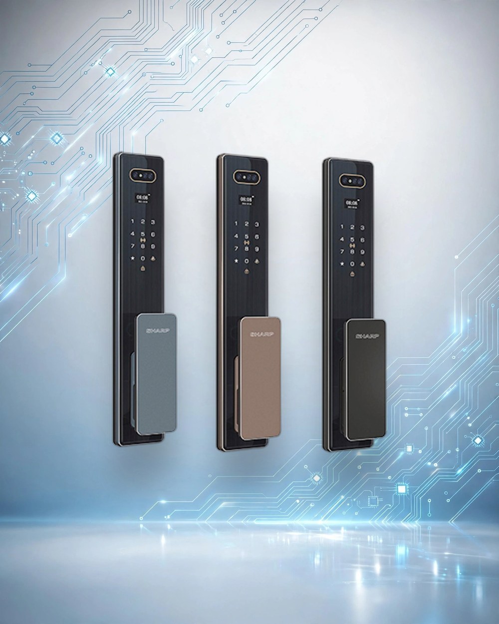 Khóa Khuôn Mặt Face ID Sharp S6FV