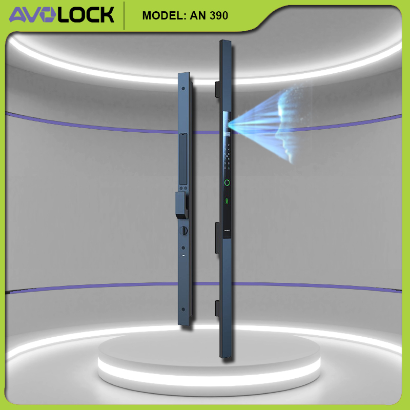 Avolock AN 390 – Khóa Vân Tay Siêu Mỏng Chống Nước, Mở Khóa Bằng Khuôn Mặt