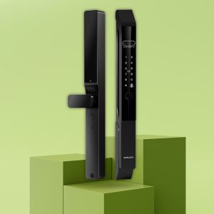 Alternative view of Khóa Cửa Vân Tay Cho Cửa Nhôm Avolock AN398 – Đỉnh Cao Công Nghệ Bảo Mật 3D AI