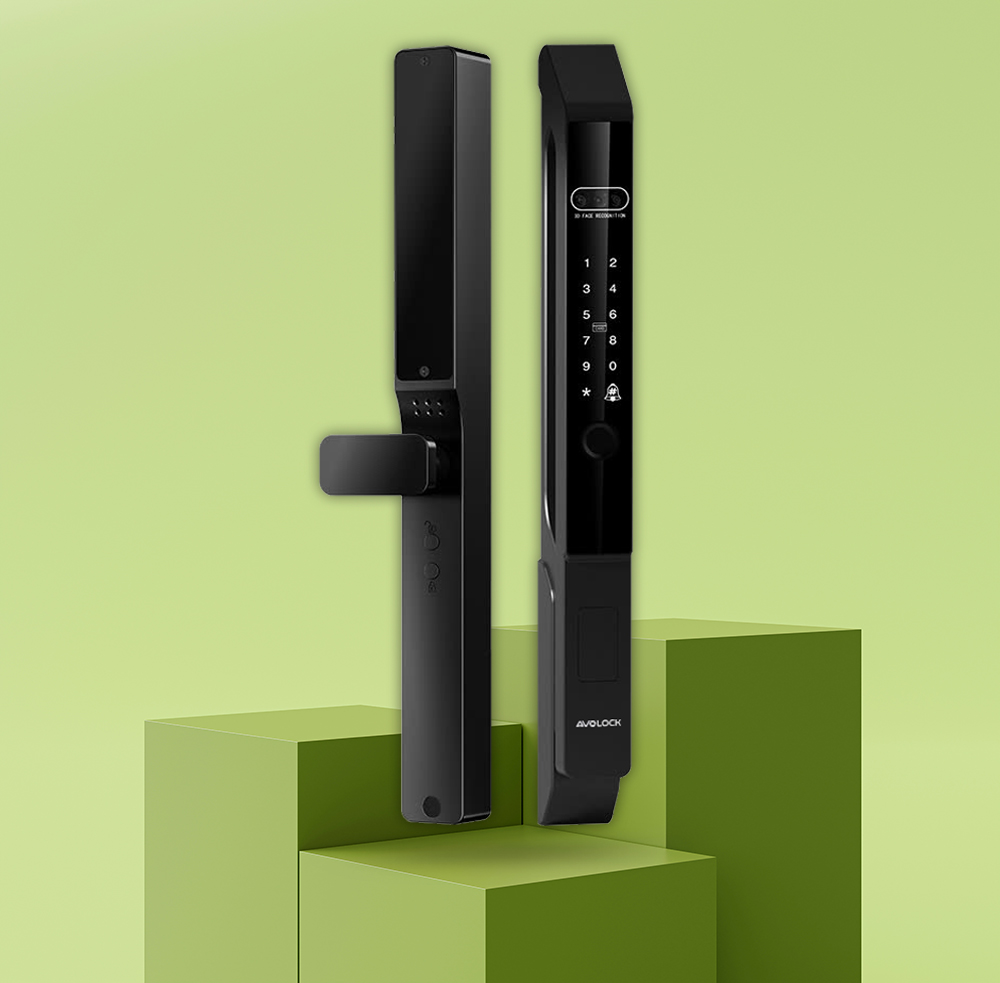 Khóa Cửa Vân Tay Cho Cửa Nhôm Avolock AN398 – Đỉnh Cao Công Nghệ Bảo Mật 3D AI - Ảnh 2