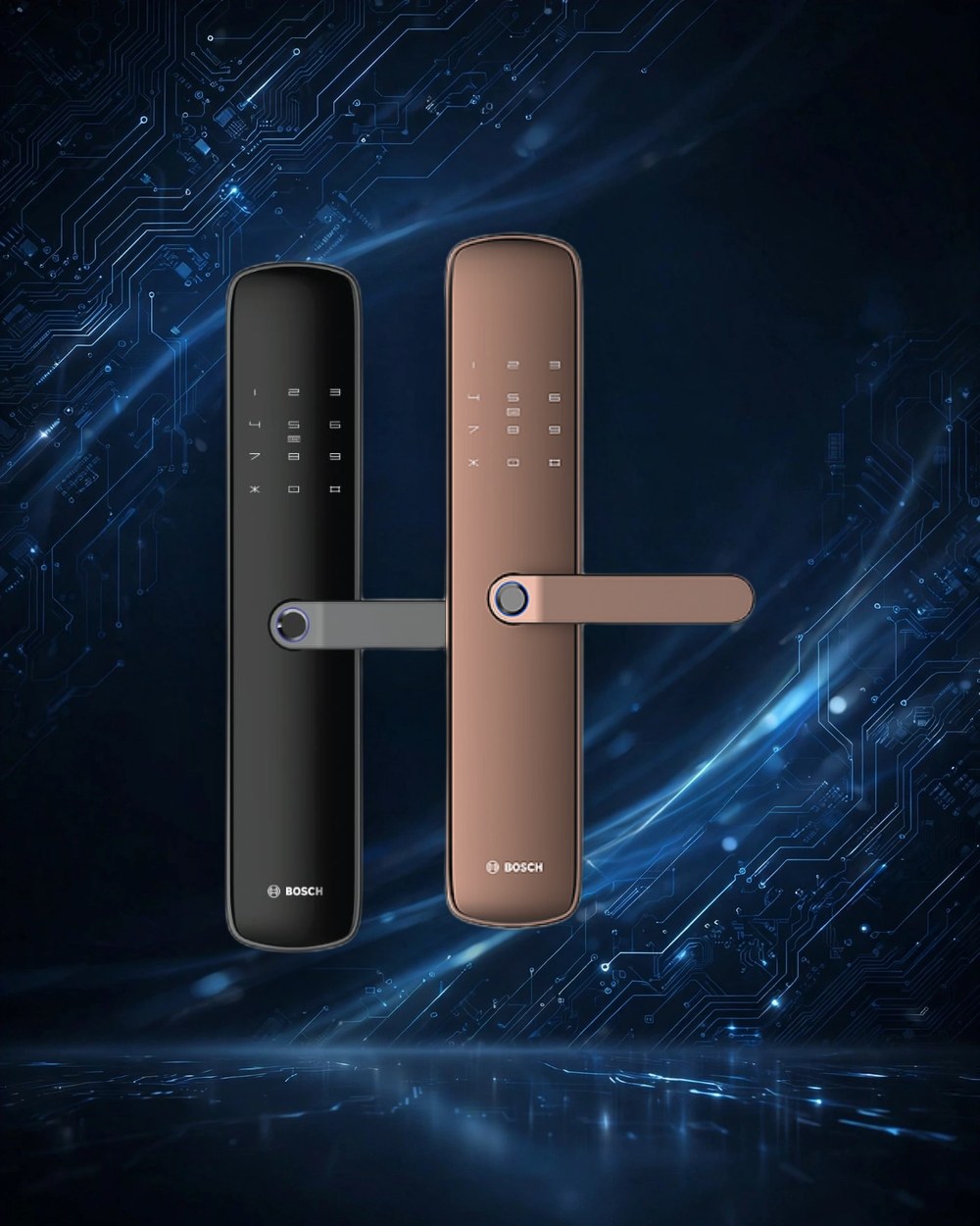 Khóa vân tay Bosch ID60 chính hãng giá tốt tại Ninh Bình