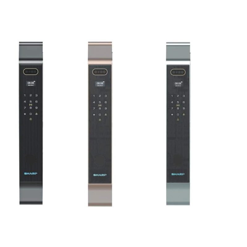 Khóa vân tay Sharp S9FV nhận diện khuôn mặt lắp tại Phủ Lý