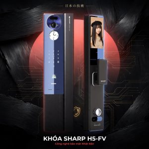 Khóa Vân Tay Nhận Diện Khuôn Mặt Sharp H5-FV