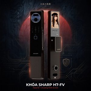 Khóa Vân Tay Nhận Diện Khuôn Mặt Sharp H7-FV