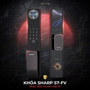 Khóa Vân Tay Nhận Diện Khuôn Mặt Sharp S7-FV