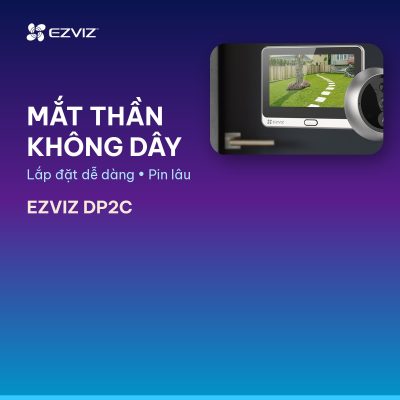 Chuông cửa mắt thần không dây EZVIZ DP2C