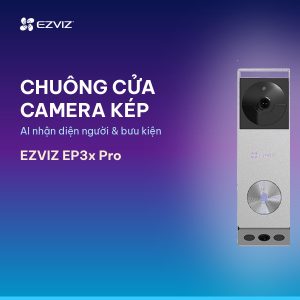 Chuông cửa camera kép AI EZVIZ EP3x Pro