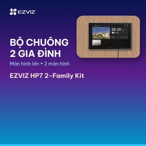 Bộ chuông cửa video EZVIZ HP7 2-Family Kit – Cho 2 gia đình