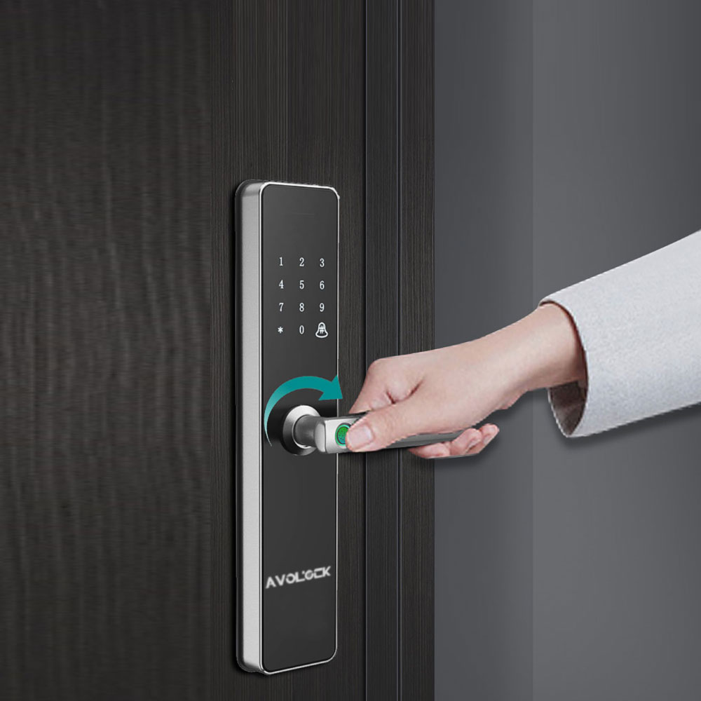 Avolock AV-69: Khóa Vân Tay Siêu Chống Nước, An Toàn Tối Ưu, Điều Khiển Bằng Điện Thoại - Ảnh 4