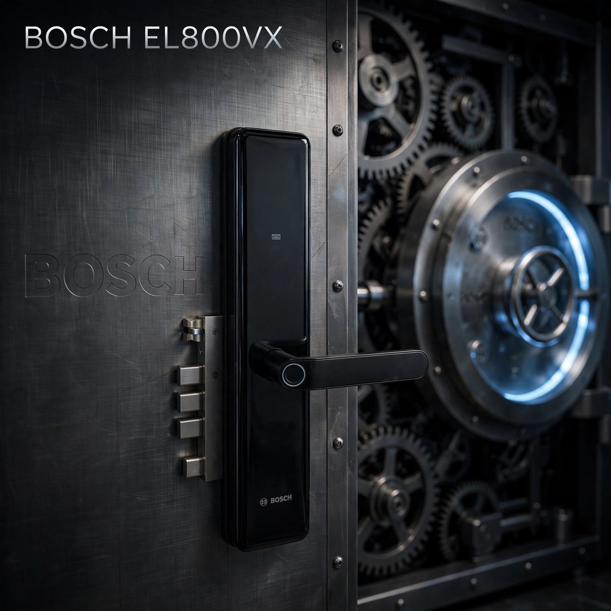 Khóa vân tay Bosch EL800VX Khóa vân tay Bosch EL800VX Face ID gọi video 2 chiều cho nhà phố tại Ứng Hòa